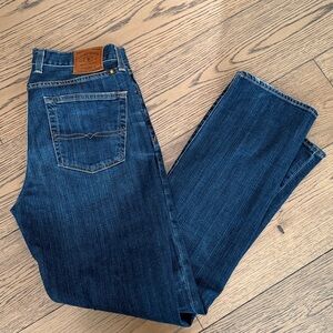 Lucky Brand Men's Dark Blue 365 Vintage Straight Jeans 32x32